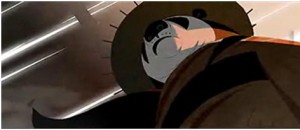 An image of the dream sequence in Kung Fu Panda (Copyright Dreamworks)