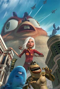 Monsters Vs. Aliens Promo Poster