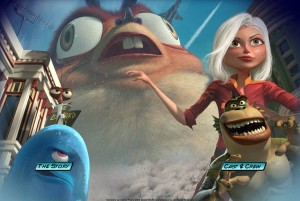 Monsters Vs. Aliens Website screenshot